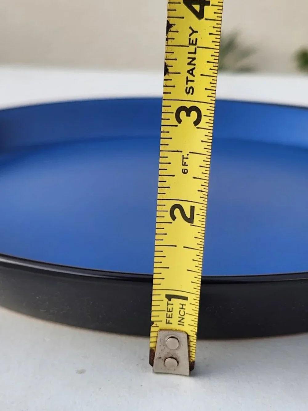 NEW Stone Lain Albie Round Dinner Plate Dinnerware Blue Black Replacement Plates